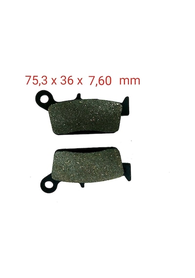Kanuni Lifan Pony 100 Arka Fren Disk Balatası Fa131/2 (492664756)