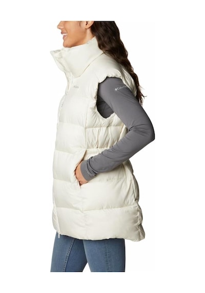 Columbia Puffect Mid Vest Yelek Beyaz