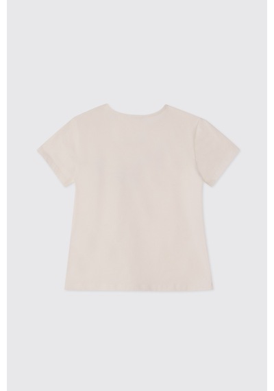 Panço Kız Çocuk Şort Tişört 2'li Somon Alt Üst Takım 2611gk17007 Pembe