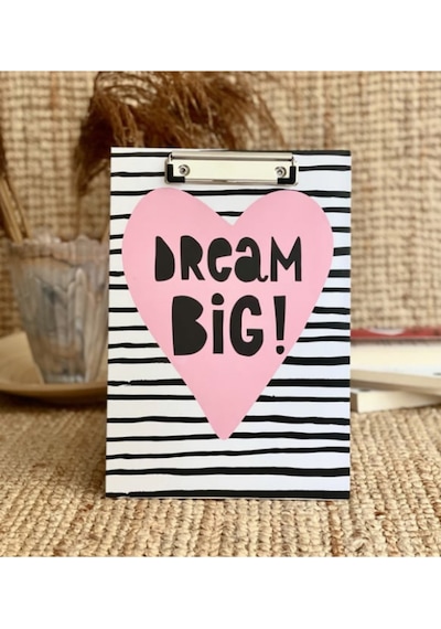 Dream Big Temalı Kapaksız Sekreterlik Dosya