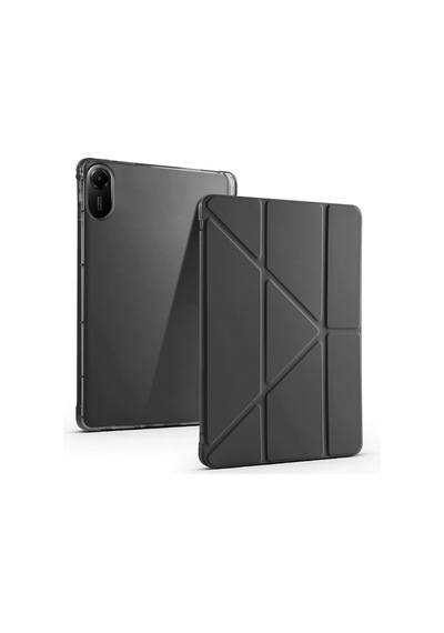 Xiaomi Redmi Pad 2 Kılıf Zore Tri Folding Kalem Bölmeli Standlı Kılıf Klasik