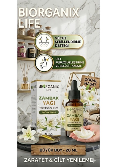 Life %100 Saf Zambak Yağı - Leke Karşıtı & Cilt Tonu Aydınlatıcı 20 Ml