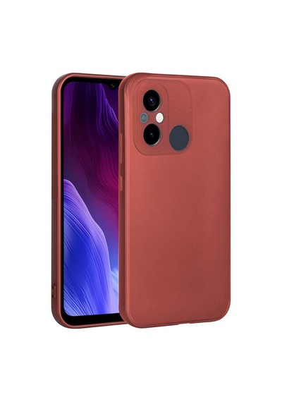 Xiaomi 12c İle Uyumlu Kılıf Kırmızı Silikon Kapak Xiaomi 12c İle Uyumlu, Kırmızı Sku: Zeusb0cw1v11ld