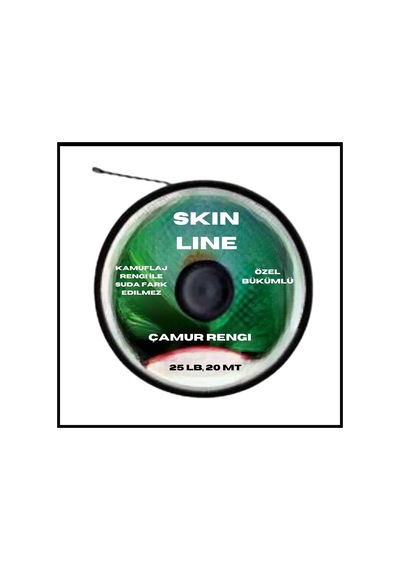 Uyguna-yakala 25 Lb, 20 Mt Deri Astar-çamur Rengi-om.053