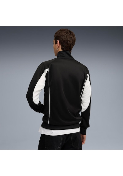 Puma Sport Poly Track Erkek Siyah Dik Yaka Ceket Siyah