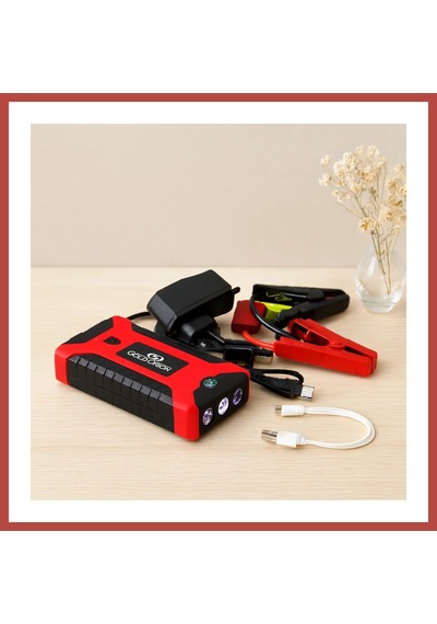 Bezos Araç Takviye Powerbank 4 Usb Taşınabilir Fener Cob Pusula 98.000 Mah Erdotıca Çok Renkli