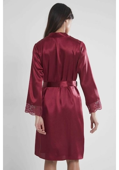 Ceyyiz Pierre Cardin Sütyen Kaplı Sabahlık Gecelik Set 4265