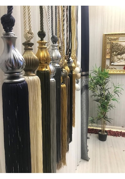 Nivemeshome Krem Saçaklı Tavan Toplama Braçol Krem