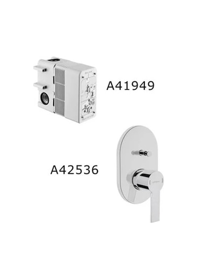 Artema Fold S Ankastre Banyo Duş Takımı Seti Krom