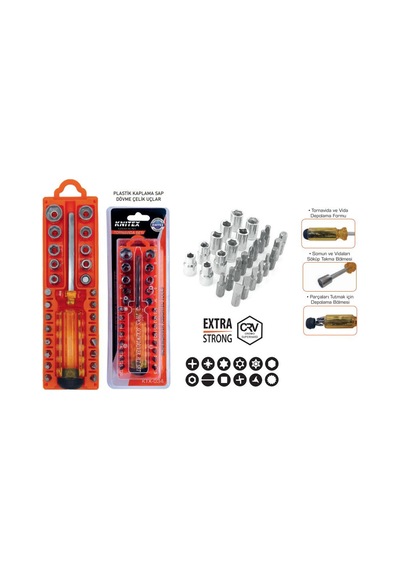 Knıtex Tornavida Set 28 Pcs Bits Set Takımı