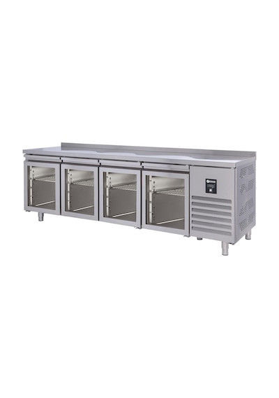 Iceinox Tezgah Tip Gn Buzdolabı 4 Cam Kapılı