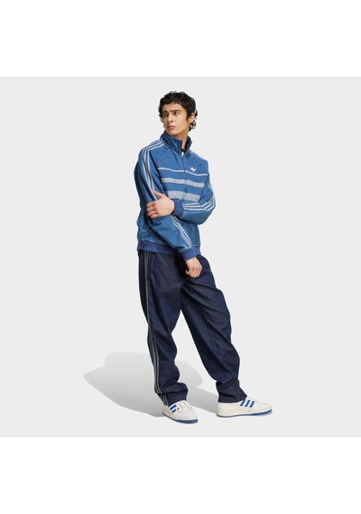 Adidas Adicolor Erkek Mavi Jean Ceket Jx6457 Mavi