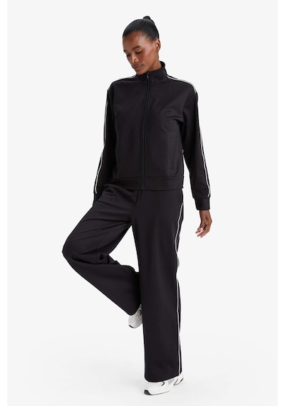 Defacto Warmtech Wide Leg Geniş Paça Cepli Biyeli Standart Boy İçi Yumuşak Tüylü Sporcu Pantolon F3846AX25AU Siyah Defacto Warmtech Wide Leg Geniş Paça Cepli Biyeli Standart Boy İçi Yumuşak Tüylü Sporcu Pantolon F3846AX25AU Siyah