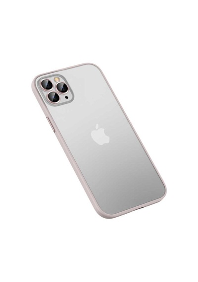 Apple Uyumlu iPhone 12 Kılıf Zore Retro Kapak Rose Gold
