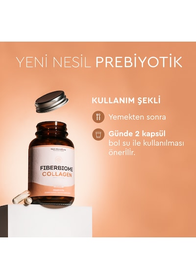 Next-Microbiome Fiberbiome-Collagen 60 Kapsül
