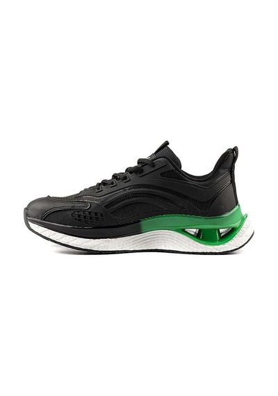 Celira Nrt Siyah Yeşil Erkek Sneaker Spor Ayakkabı Yeşil