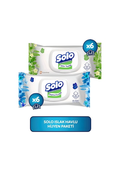 Solo Islak Havlu Hijyen Paketi
