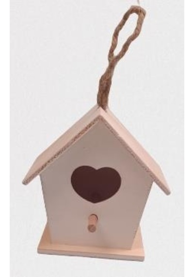 Hobi Dekoratif Model Minik Kuş Yuvası Ahşap HAM MDF El Yapımı