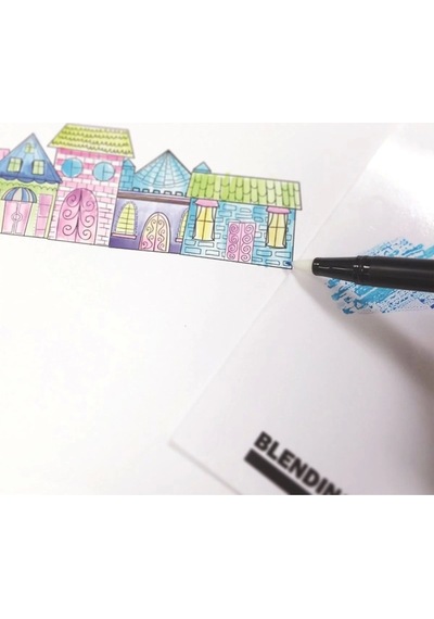 Ab-t Dual Brush Pen Grafik Kalemi Turquoise 443