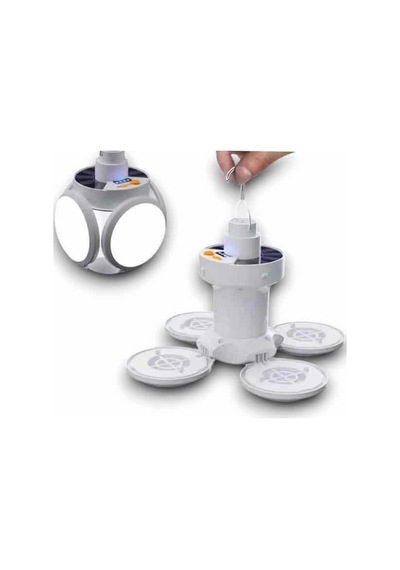 Ucuztekno 5 Kanatlı Solar Lamba Renkli