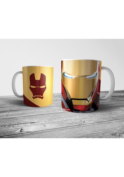 Pixxa Iron Man / Demir Adam Kupa Bardak Model 5
