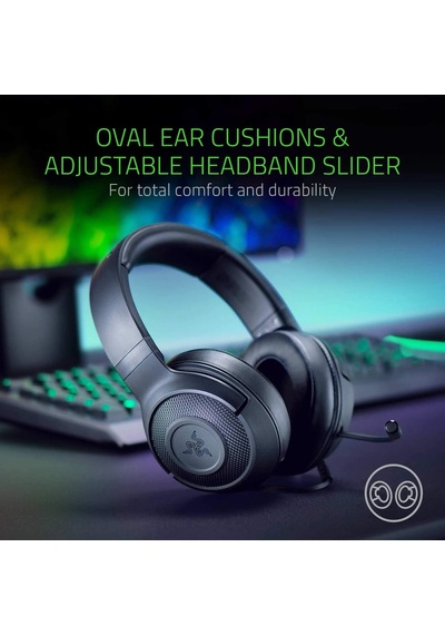 Razer Kraken X Lite - Ultra Hafif Oyun Kulaklığı Surround Ses - H Renkli