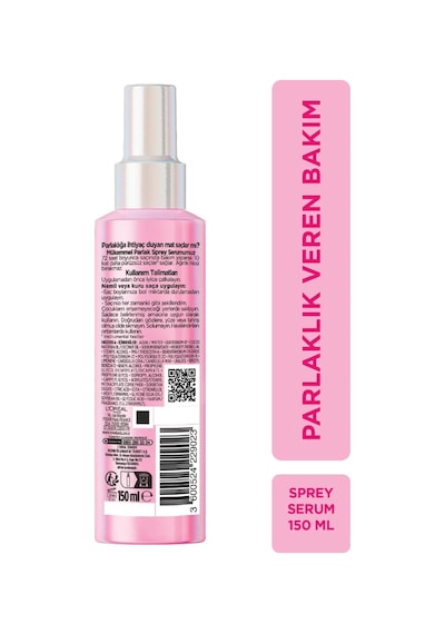 L'oréal Paris Elseve Glycolic Gloss Mükemmel Parlaklık Veren Saç Bakım Sprey Serumu 150ml Diğer