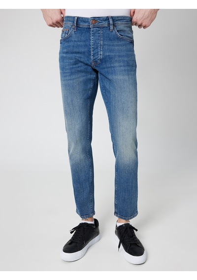 Erkek Kot Pantolon Lf2032679 Mavi