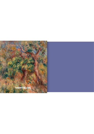 Montblanc Masters Of Art Homage To Pierre-auguste Renoir Ultramar Lacivert