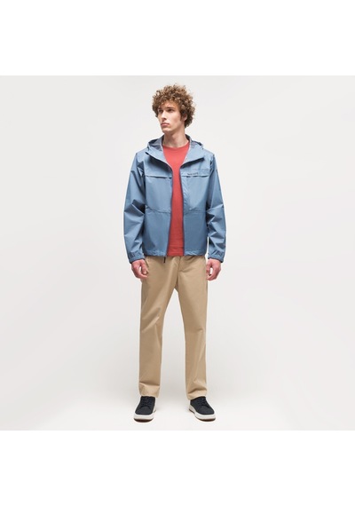 Timberland Waterproof Packable Summer Benton Erkek Mavi Kapüşonlu Mont Tb0A67Yfdj51 Mavi