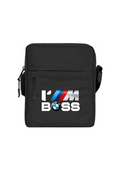 Bmw Im Boos Siyah Omuz Çantası