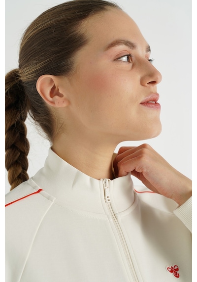 Hummel Marena Fermuarlı Sweatshırt 922258-9157 Beyaz