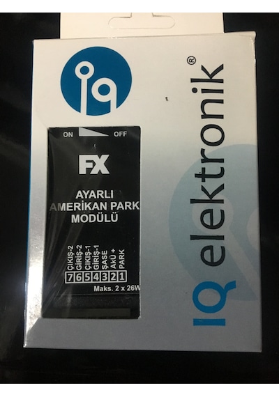 Iq Ayarlı Amerikan Park Modülü Fx Ayarlı