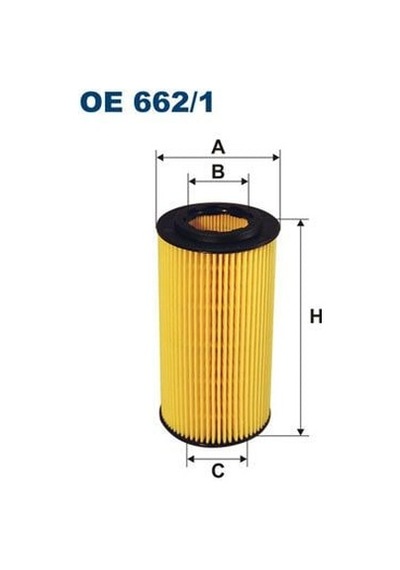 VOLVO D5 S40 II 2.0-2.4-V50- C70 S60 YAĞ FİLTRESİ 8692305