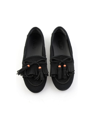 Siyah Kadın Loafer Ayakkabı K01936071072