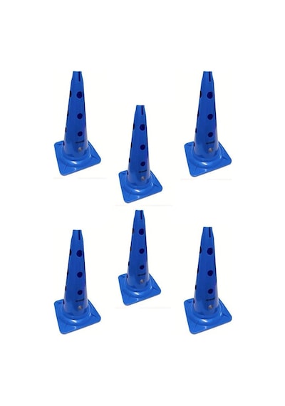 Avessa Hn-52-2 Delikli Antrenman Hunisi 52 Cm Mavi 6lı Mavi