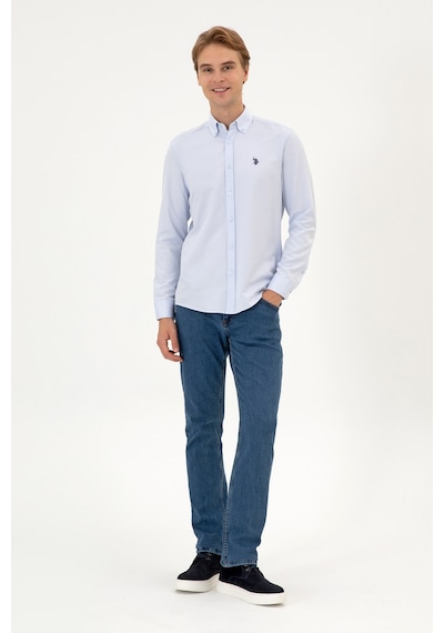 U.S. Polo Assn. U.s. Polo Assn. Erkek Açık Mavi Gömlek Basic 50324708-vr003 Acık Mavı U.S. Polo Assn. U.s. Polo Assn. Erkek Açık Mavi Gömlek Basic 50324708-vr003 Acık Mavı