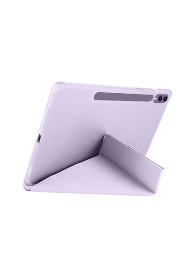 Galaxy Uyumlu X610 Tab S9 Fe Plus 12.4 Kılıf Kalemlikli Mars Tablet Kılıfı - Lila Diğer