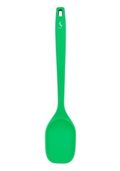Lurch - Platin Silikon Servis Kaşığı 33,5 Cm Yeşil - Yanmaz, Yapışmaz, Bükülmez, Çizmez, Tat Ve Koku Bırakmaz - 240094