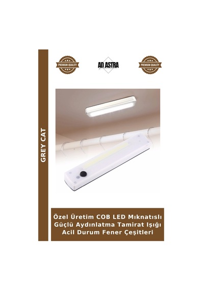 Özel Üretim Cob Led Mıknatıslı Güçlü Aydınlatma Tamirat Işığı Acil Durum Fener Çeşitleri