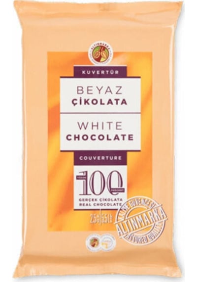 Altınmarka Beyaz Fildişi Kuvertür Çikolata 2500 G