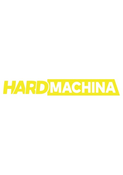 Hard Machine Sticker 17x17 Cm Sarı
