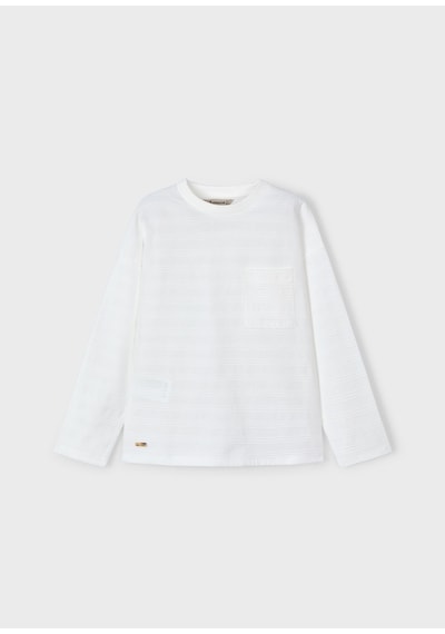 Mayoral Erkek Çocuk Tshirt - Mayoral - Krem - 6 Yaş - 3050-krem-6 Yaş Krem