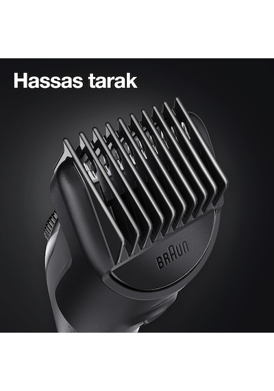 Braun BT 3322 Ayarlanabilir Taraklı Saç & Sakal Şekillendirici