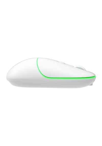 Lecoo WS210 Kablosuz 1600DPI 6 Tuşlu Çift Modlu RGB Şarj Edilebilir Sessiz Mouse