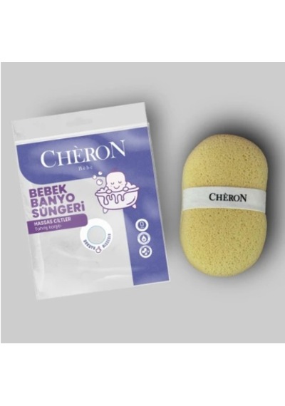 Chéron Bebe Bebek Banyo Süngeri Yüksek Emicilik Ve Tahriş Etmeyen Özellikleri İle Güvenli Temizlik