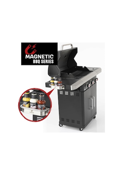 Landmann 02496 Magnetli Sosluk/baharatlık Tutacağı Inox Çok Renkli