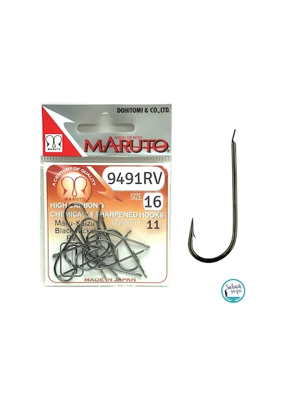 Maruto 9491Rv Bn Çapraz Tekli Iğne Siyah   16 (11 Adet)