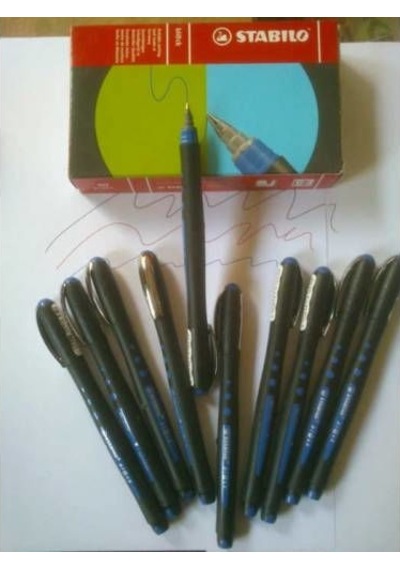 Pilot Kalem Stabılo Black Mavi Kutuda 10 Adet Var 1 Kutu Fiya