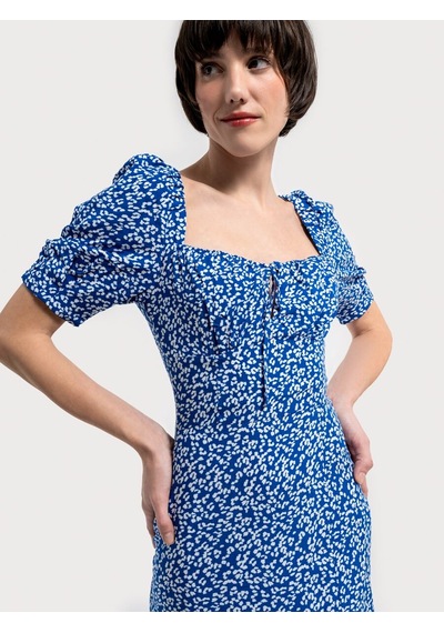 LOFT Regular Fit Kadın Elbise Lf2034023 Q1.v1 Mavi